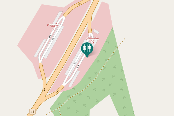 Map showing location of 41 Toilet