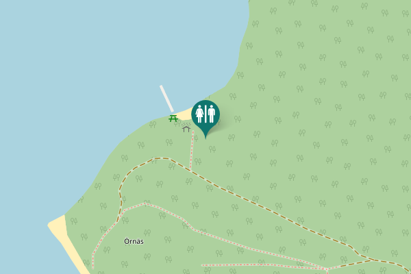 Map showing location of Kils kommun Toilet