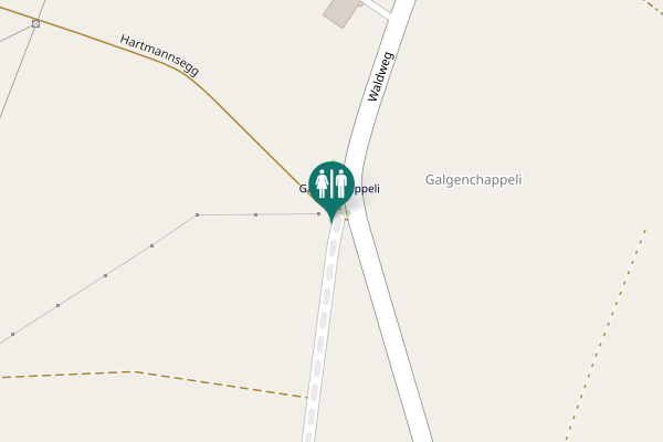 Map showing location of Hartmannsegg Toilet