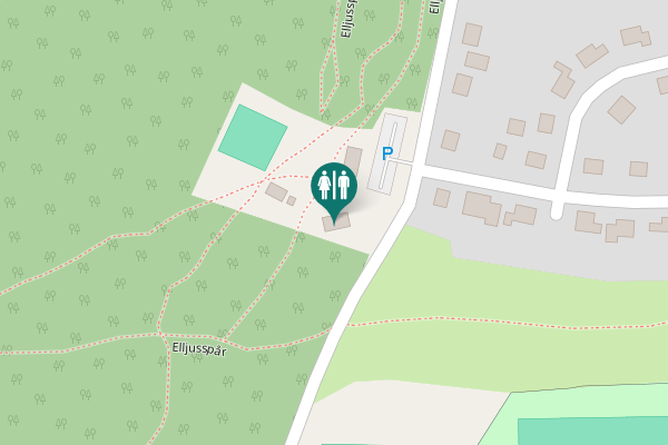 Map showing location of Motala Skiddklub