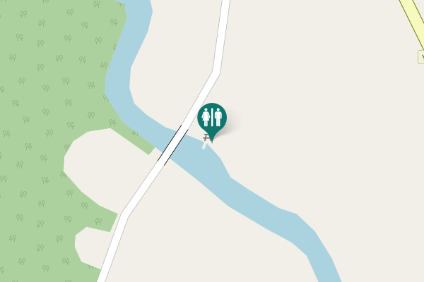Map showing location of Anundsjö District Toilet