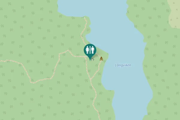 Map showing location of Mjölksundsvägen Toilet