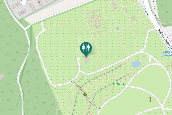 Map showing location of Gamla Larödsvägen 1 Toilet