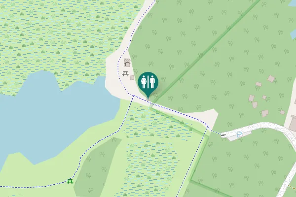 Map showing location of Örebro Toilet