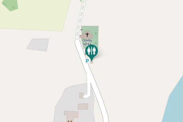 Map showing location of T 820 Toilet