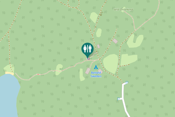 Map showing location of Åmåls kommun Toilet