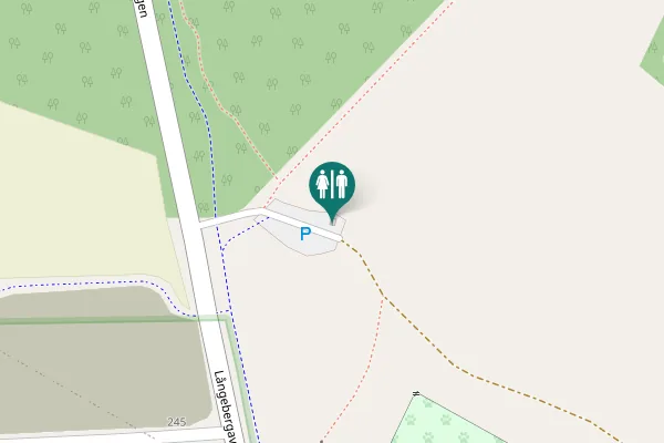 Map showing location of Långebergavägen 245 Toilet