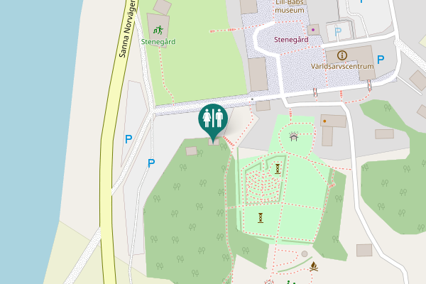 Map showing location of 11 Toilet
