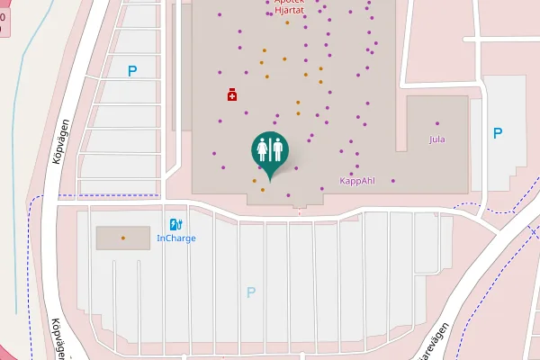 Map showing location of Säljarevägen 1 Toilet