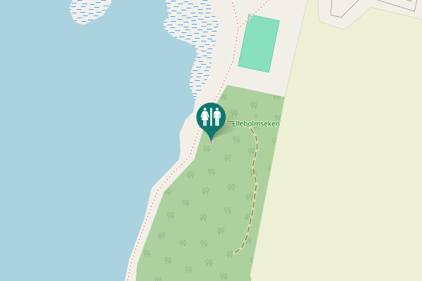 Map showing location of Karlshamns kommun Toilet