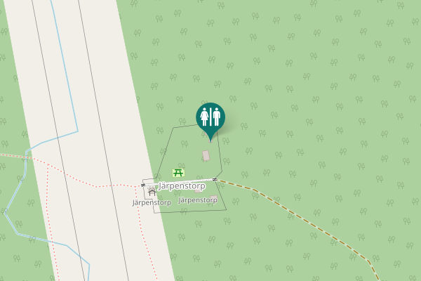 Map showing location of Heby kommun Toilet