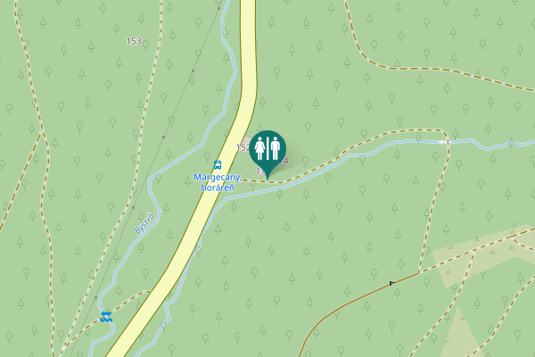 Map showing location of 172 Toilet