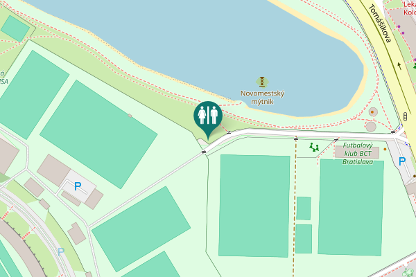 Map showing location of 3502 Toilet