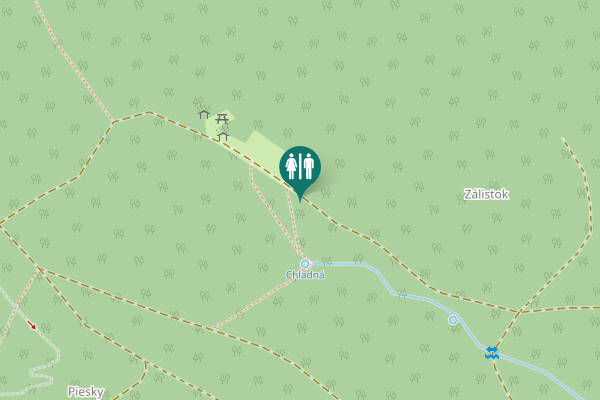 Map showing location of Bratislava Toilet