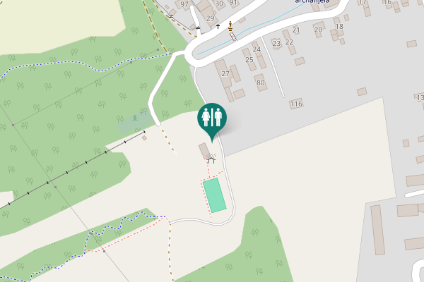 Map showing location of 27 Toilet