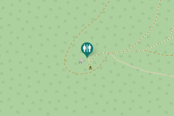 Map showing location of 180 Toilet