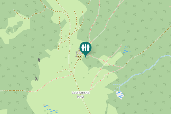 Map showing location of 1042 Toilet