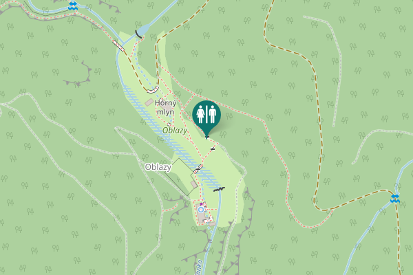 Map showing location of 234 Toilet