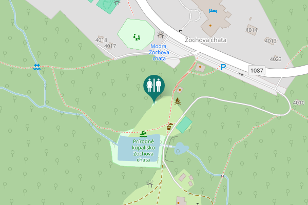 Map showing location of 4303 Toilet
