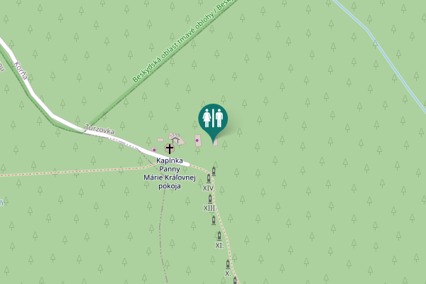 Map showing location of 6437 Toilet