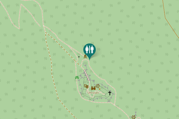 Map showing location of 100 Toilet