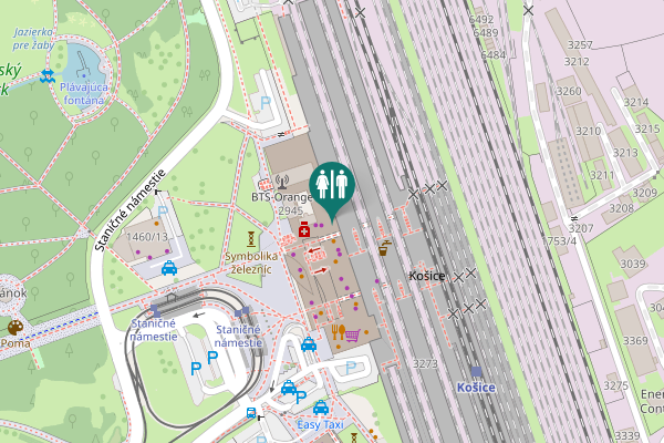 Map showing location of 2946 Toilet