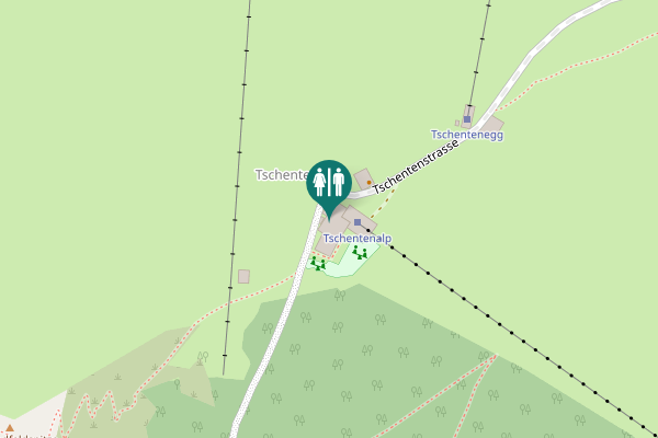 Map showing location of Tschentenstrasse 1966 Toilet