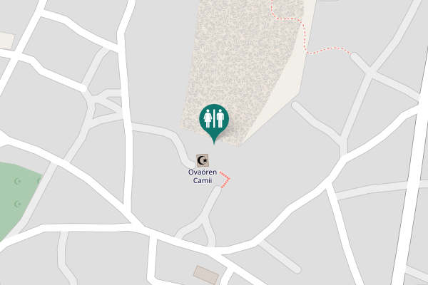 Map showing location of Gülşehir Toilet