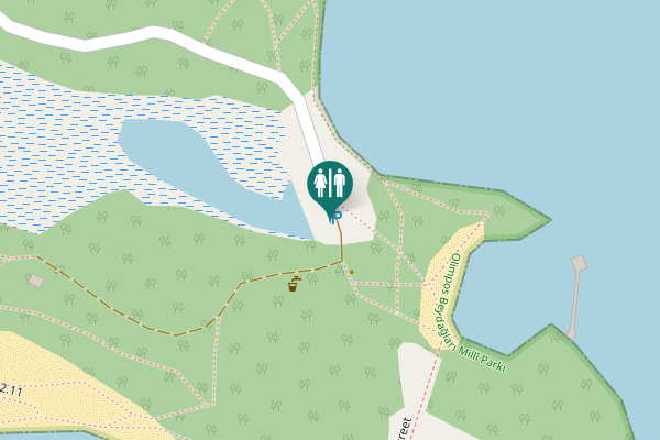Map showing location of Kemer Toilet