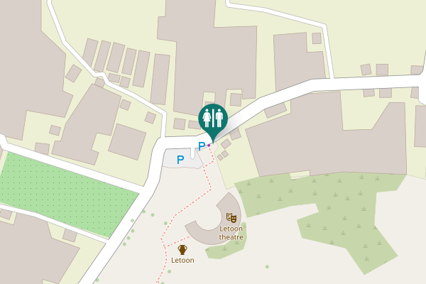 Map showing location of Seydikemer Toilet