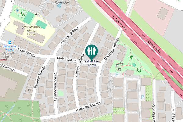 Map showing location of Yaylalı Sokağı 5 Toilet