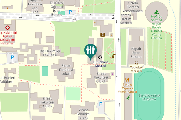Map showing location of Ankara Caddesi 172 Toilet