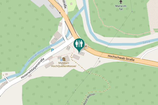 Map showing location of 11 Toilet