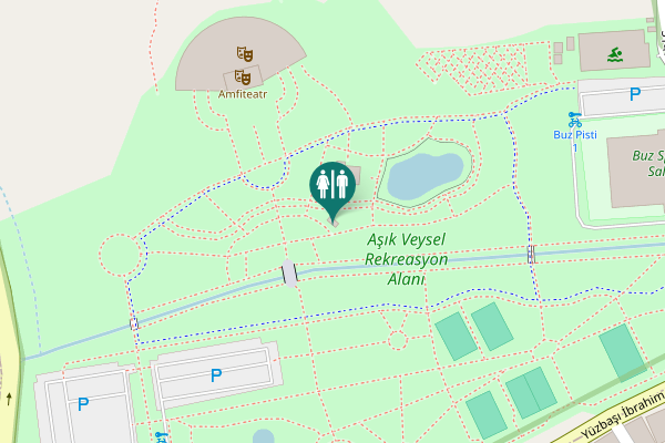 Map showing location of Bornova Toilet
