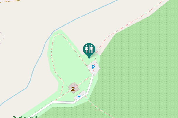 Map showing location of С212533 Toilet