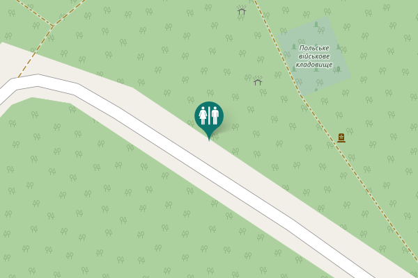 Map showing location of О-031169 Toilet