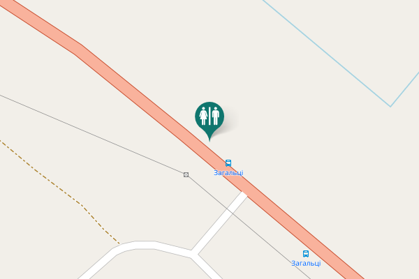 Map showing location of М-07 Toilet