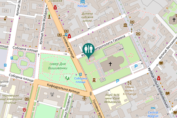 Map showing location of Mytropolyta Hakmana Street 9 Toilet