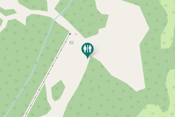 Map showing location of вулиця Гірський Потік Toilet