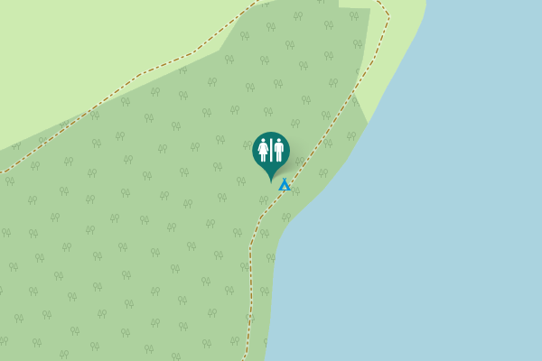 Map showing location of Rohizna Toilet