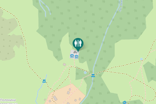 Map showing location of Підйом на Петрос Toilet