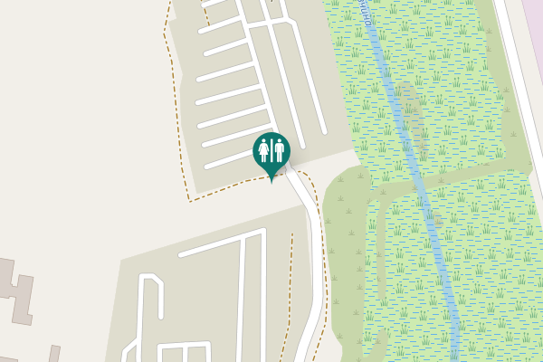 Map showing location of Kherson urban hromada Toilet
