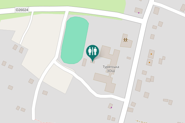 Map showing location of Turiatka Toilet