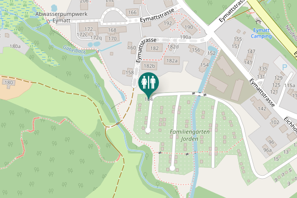 Map showing location of Eichholzstrasse 104 Toilet