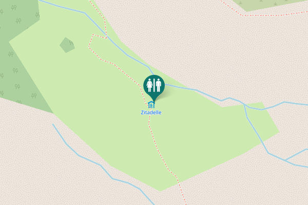 Map showing location of Lubinjë e Poshtme Toilet