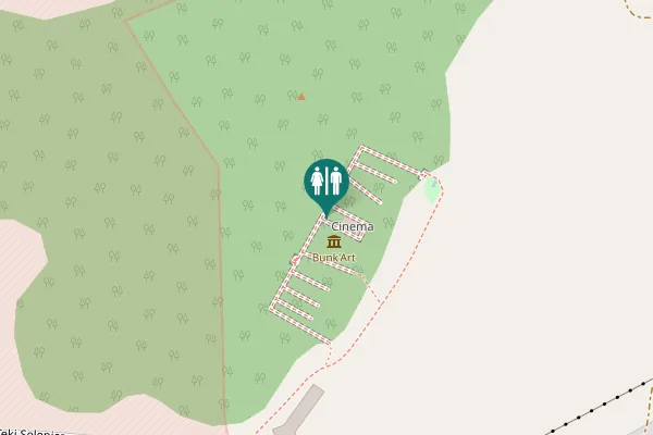 Map showing location of Auditorium Toilet