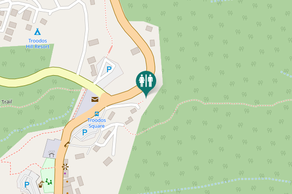 Map showing location of B9 Toilet