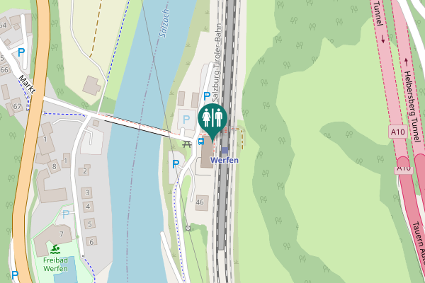 Map showing location of 46 Toilet