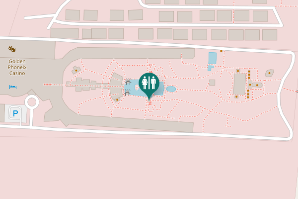 Map showing location of Vokolida Toilet
