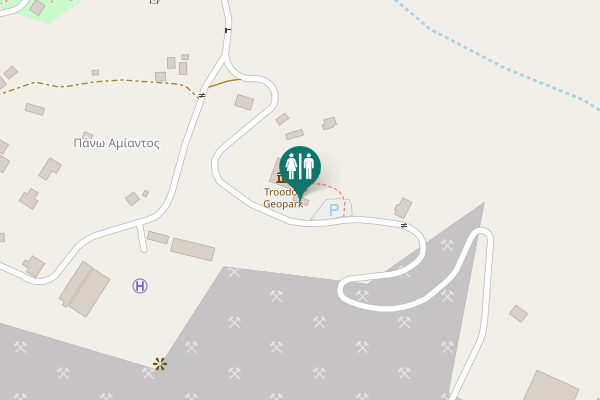 Map showing location of B9 Toilet